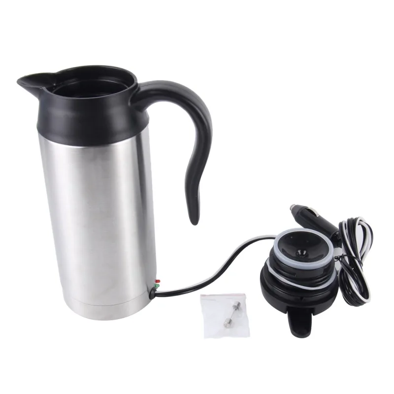 HJ-18A Stainless Steel Electric Mug 750ml DC 12V Car Electric Kettle Heated Mug Car Coffee Cup With Charger Cigarette Lighter He
HJ-18A Stainless Steel Electric Mug 750ml DC 12V Car Electric Kettle Heated Mug Car Coffee Cup With Charger Cigarette Lighter He