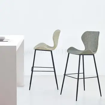 European Style Iron Bar Chair Modern Simple Bar High Stool Back Bar Stool Front Desk Cash Register High Stool Household
European Style Iron Bar Chair Modern Simple Bar High Stool Back Bar Stool Front Desk Cash Register High Stool Household