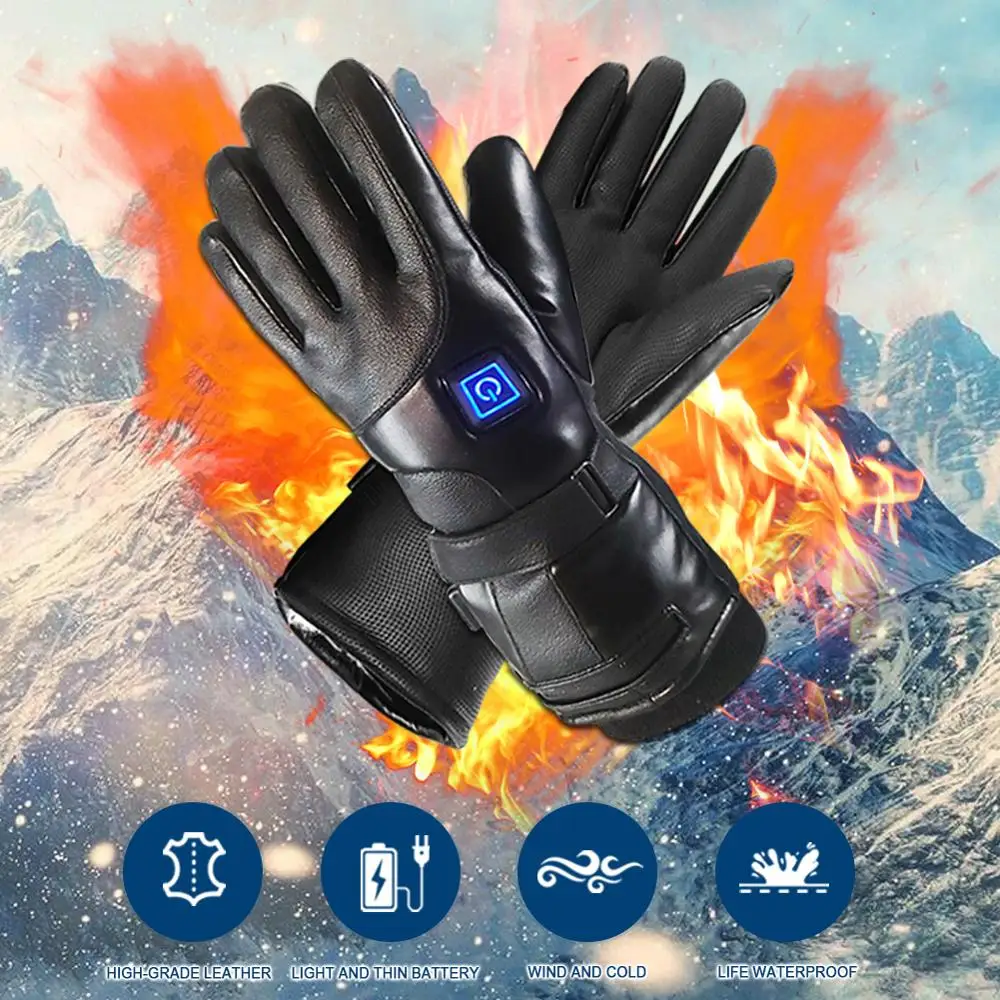 Winter 7.4V Lithium Battery Charging Heating Gloves Permanent Thermal Insulation Third Gear Temperature Control Cold-proof Glove
Winter 7.4V Lithium Battery Charging Heating Gloves Permanent Thermal Insulation Third Gear Temperature Control Cold-proof Glove