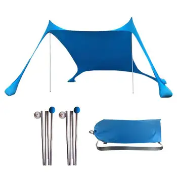 Portable Pergola Windproof Beach Sunshade And Gazebo Tent - 210 X 210 - With Sand Anchors. Perfect Canopy Sun Shade Shelter Tent
Portable Pergola Windproof Beach Sunshade And Gazebo Tent - 210 X 210 - With Sand Anchors. Perfect Canopy Sun Shade Shelter Tent