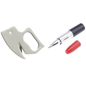 1Pcs Ballpoint Ball Pen Form Of Red Lipstick Color Of Ink Blue & 1Pcs Letter Openers Envelope Letter Cutter
1Pcs Ballpoint Ball Pen Form Of Red Lipstick Color Of Ink Blue & 1Pcs Letter Openers Envelope Letter Cutter