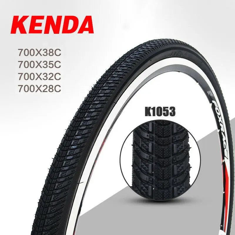 KENDA Bicycle Tires 700 Road Bike Tire 700C 700*28C / 32C / 35C / 38C Outer Tube 85PSI City Bicycle Wheel Tyre Tires
KENDA Bicycle Tires 700 Road Bike Tire 700C 700*28C / 32C / 35C / 38C Outer Tube 85PSI City Bicycle Wheel Tyre Tires