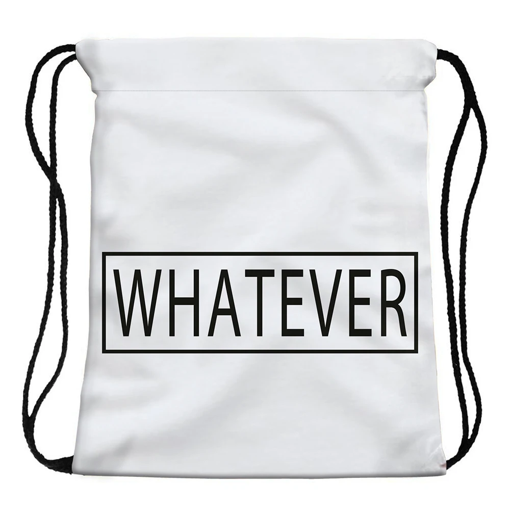 drawstring bag backpack storage bag fashion creative daypack