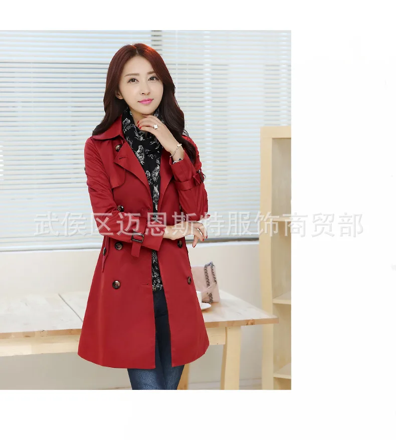 Europe And America Large Size 2019 Spring And Autumn New Style Women's Mid-length Overcoat Suit Trench Coat WOMEN'S Coat
Europe And America Large Size 2019 Spring And Autumn New Style Women's Mid-length Overcoat Suit Trench Coat WOMEN'S Coat