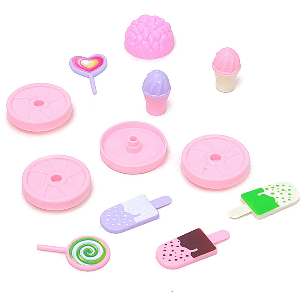 Ice Cream Candy Trolley Carts Pretend Play Set for Baby Kids Boys and Girls Ice Cream Candy Trolley Carts Pretend Play Set for Baby Kids Boys and Girls
