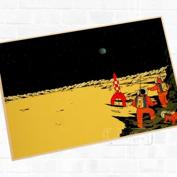 Another Planet TinTin Cartoon Comic Vintage Retro Kraft Coated Poster Decorative DIY Wall Canvas Sticker Home Bar Posters Decor
Another Planet TinTin Cartoon Comic Vintage Retro Kraft Coated Poster Decorative DIY Wall Canvas Sticker Home Bar Posters Decor