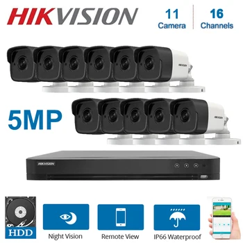 Hikvision 16channels DVR Hybrid Video Recorder with 5MP night vision outdoor waterproof bullet Security Camera KIT
Hikvision 16channels DVR Hybrid Video Recorder with 5MP night vision outdoor waterproof bullet Security Camera KIT