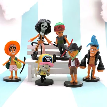 ONE PIECE Action Figure Cake Decor Cute Monkey D. Luffy Roronoa Zoro Sanji Tony Tony Chopper Franky Brook Model Random Shipping
ONE PIECE Action Figure Cake Decor Cute Monkey D. Luffy Roronoa Zoro Sanji Tony Tony Chopper Franky Brook Model Random Shipping