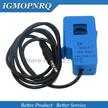 1PCS Non-invasive Split Core Current Transformer AC current sensor 100A SCT-013-000
1PCS Non-invasive Split Core Current Transformer AC current sensor 100A SCT-013-000