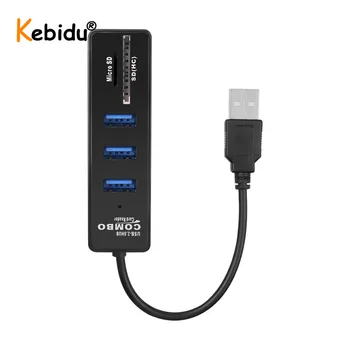 2 in1 Combo 3 Port USB Hub USB 2.0 To USB 3.0 Splitter With TF SD Card Reader LED Display Simple Type Up To 480Mbps For PC
2 in1 Combo 3 Port USB Hub USB 2.0 To USB 3.0 Splitter With TF SD Card Reader LED Display Simple Type Up To 480Mbps For PC