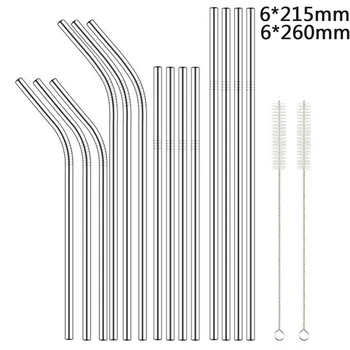 FUHAIHE Reusable Drinking Straw High Quality 304 Stainless Steel Metal Straw with Cleaner Brush For Mugs 20/30oz NeW
FUHAIHE Reusable Drinking Straw High Quality 304 Stainless Steel Metal Straw with Cleaner Brush For Mugs 20/30oz NeW
