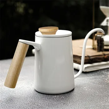 Ceramic Coffee Pot Gooseneck Pot Manual Enamel Pour Over Drip Kettle Teapot Large Capacity Milk Water Jug Pitcher Tools
Ceramic Coffee Pot Gooseneck Pot Manual Enamel Pour Over Drip Kettle Teapot Large Capacity Milk Water Jug Pitcher Tools
