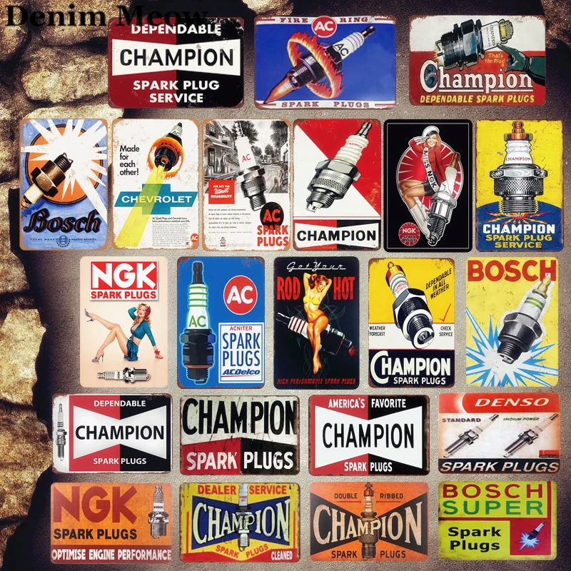 Spark Plug Service Sale Plaque Vintage Metal Tin Signs Home Bar Garage Decorate Plates Tool Rule Wall Stickers Art Poster ZSS38
Spark Plug Service Sale Plaque Vintage Metal Tin Signs Home Bar Garage Decorate Plates Tool Rule Wall Stickers Art Poster ZSS38