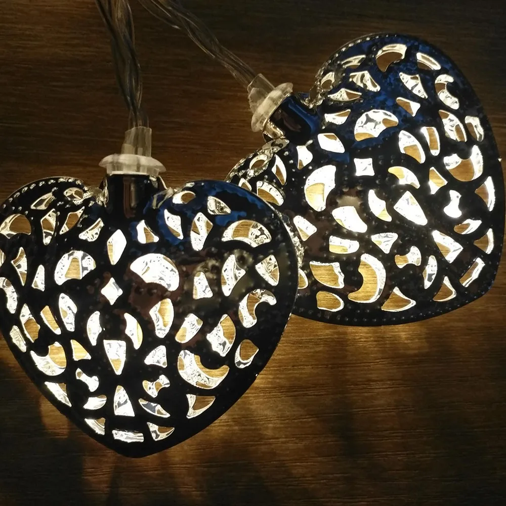 Creative Light String Love Heart Battery Powered Metal Heart Shape LED Light String Lovely Christmas Home Decor Led String Light
Creative Light String Love Heart Battery Powered Metal Heart Shape LED Light String Lovely Christmas Home Decor Led String Light