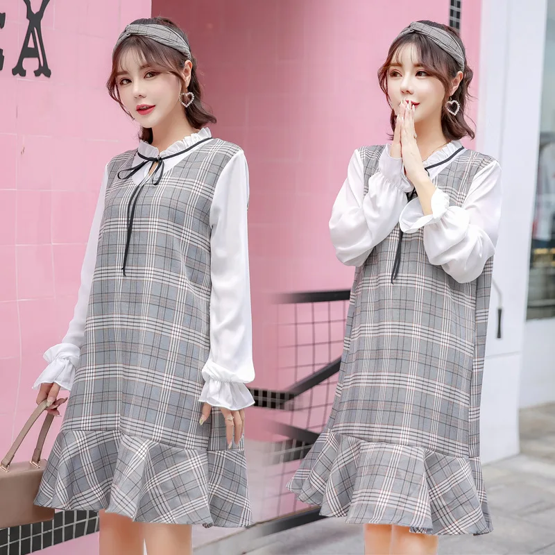 Maternity Clothes 2019 New Style Korean-style Spring Summer Loose-Fit Dress Fashion Mom Fake Two-Piece Mid-length Fashion Tops A
Maternity Clothes 2019 New Style Korean-style Spring Summer Loose-Fit Dress Fashion Mom Fake Two-Piece Mid-length Fashion Tops A