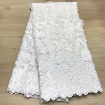 New White Hot Sale African Lace Fabric High Quality 3d French Nigerian Tulle Lace Fabric Sequins Fabric For African Bridal Lace
New White Hot Sale African Lace Fabric High Quality 3d French Nigerian Tulle Lace Fabric Sequins Fabric For African Bridal Lace