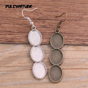 2pcs 10*14mm*3 Two Color Oval Cabochon Earring Base Setting Blank Hooks Diy Accessories For Making Earrings
2pcs 10*14mm*3 Two Color Oval Cabochon Earring Base Setting Blank Hooks Diy Accessories For Making Earrings