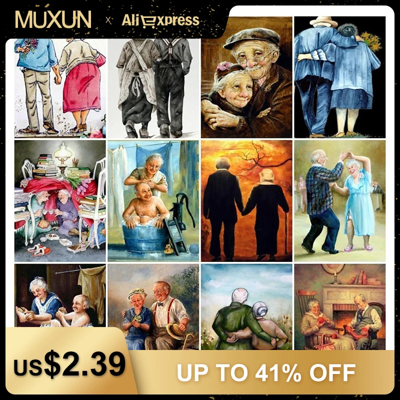 Diy Diamond Painting Old Couple Full Square Rhinestone 5D Diy Diamond Embroidery Cross Stitch Mosaic Home Decoration Gift Jq324
Diy Diamond Painting Old Couple Full Square Rhinestone 5D Diy Diamond Embroidery Cross Stitch Mosaic Home Decoration Gift Jq324