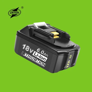 18V 6.0AH Li-ion Battery Znter High Quality 6000mAh Power Tool Replacement Battery for MAKITA BL1860 BL1850 BL1860B
18V 6.0AH Li-ion Battery Znter High Quality 6000mAh Power Tool Replacement Battery for MAKITA BL1860 BL1850 BL1860B