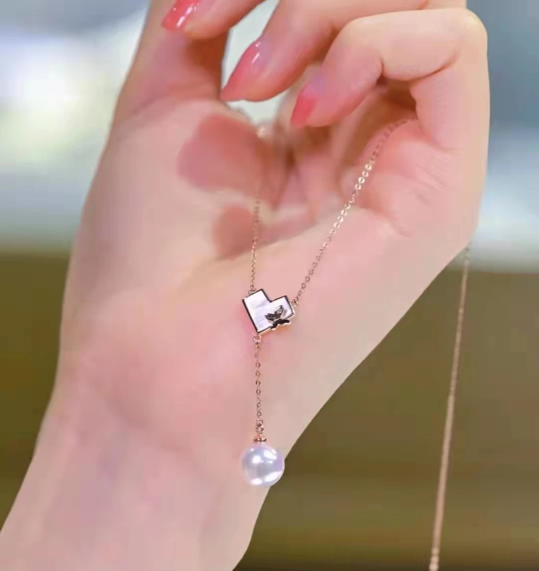 RY Pure 925 Sterling Silver Round 8-8.5mm Fresh Water White Akoya Pearls Pendants Necklaces for Women Fine Gifts
RY Pure 925 Sterling Silver Round 8-8.5mm Fresh Water White Akoya Pearls Pendants Necklaces for Women Fine Gifts