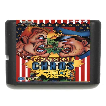 General Chaos for 16 bit Sega MD Game Card for Mega Drive for Genesis US PAL Version Video Game Console
General Chaos for 16 bit Sega MD Game Card for Mega Drive for Genesis US PAL Version Video Game Console