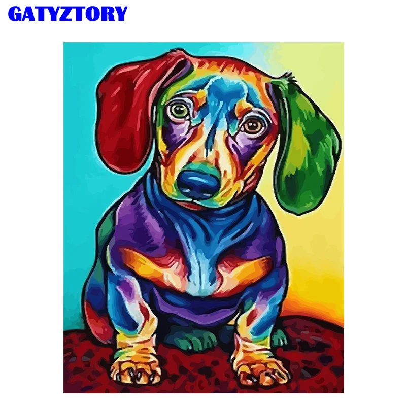 GATYZTORY Frame Color Dog Diy Painting By Numbers Kit Animals Paint By Numbers Canvas Painting Wall Art Picture For Living Room
GATYZTORY Frame Color Dog Diy Painting By Numbers Kit Animals Paint By Numbers Canvas Painting Wall Art Picture For Living Room