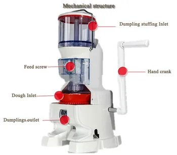Vertical Handmade Dumpling Machine Household Dumpling Machine Mold+1000mg Imitation Handmade Dumpling Machine HL-18 CY
Vertical Handmade Dumpling Machine Household Dumpling Machine Mold+1000mg Imitation Handmade Dumpling Machine HL-18 CY