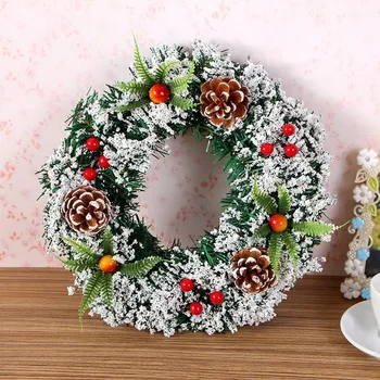 20/30/40cm Christmas Wreath Christmas Large Wreath Door Wall Ornament Garland Decoration Fake Fruit Pine Christmas Home Decor
20/30/40cm Christmas Wreath Christmas Large Wreath Door Wall Ornament Garland Decoration Fake Fruit Pine Christmas Home Decor
