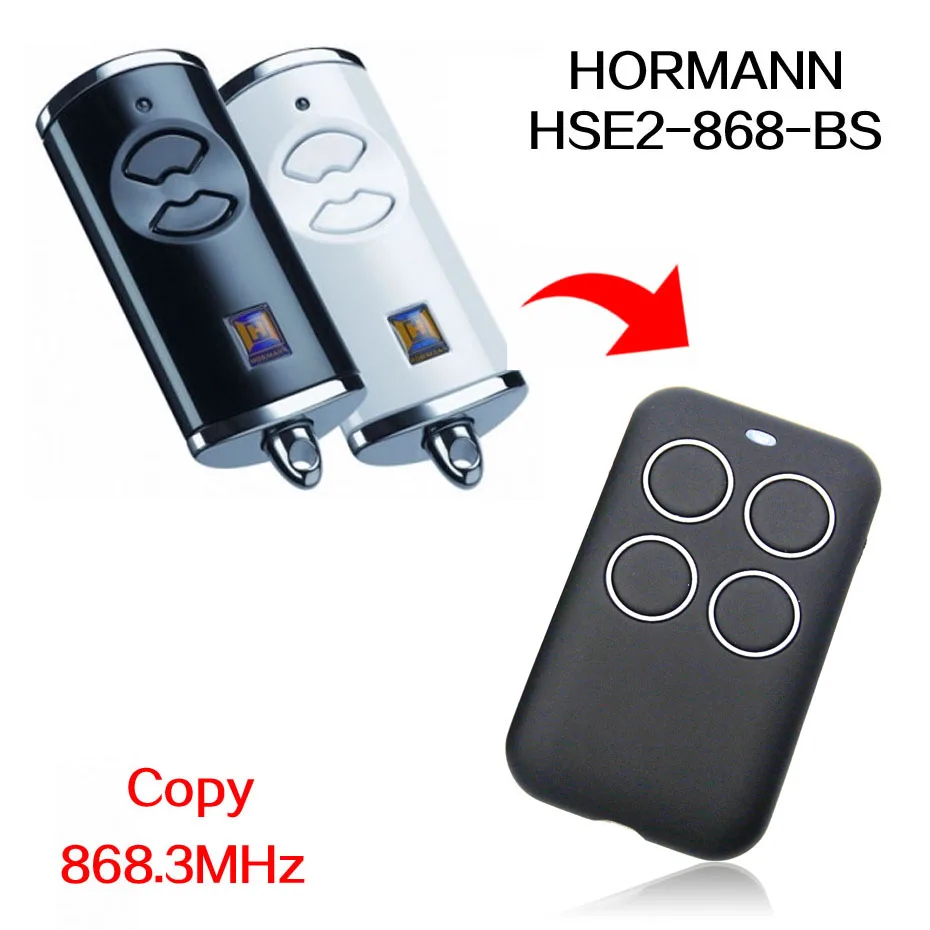 HORMANN HSE2 HSE4 868 BS remote control HSE5 HSE 2 4 BS 868MHz door remote control 868.3MHz