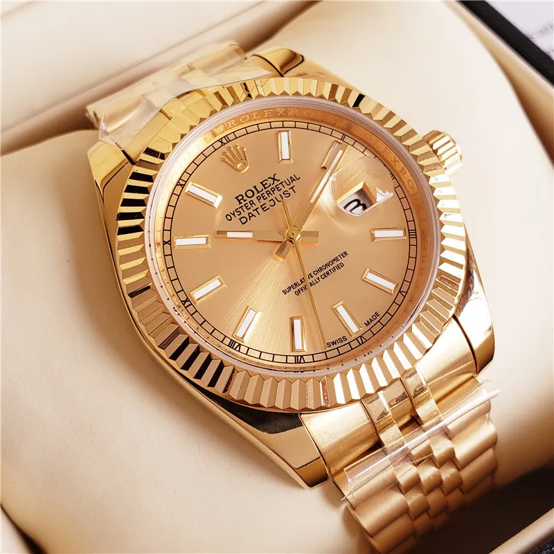 Rolex- Luxury automatic stainless steel men's wristwatch classic fashion casual women and men watch 113 orders
Rolex- Luxury automatic stainless steel men's wristwatch classic fashion casual women and men watch 113 orders