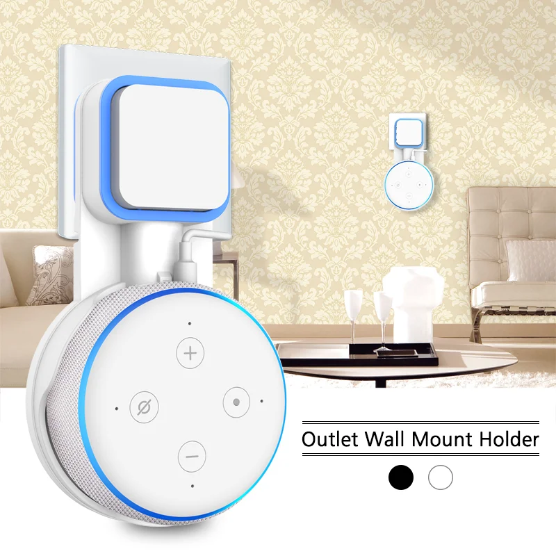 For Alexa Echo Dot 3rd generation Wall Mount Outlet Hanger Stand Holder Case Plug,Plug-in Mount Stand work with Amazon Echo Dot3
For Alexa Echo Dot 3rd generation Wall Mount Outlet Hanger Stand Holder Case Plug,Plug-in Mount Stand work with Amazon Echo Dot3
