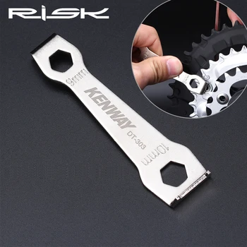RISK RL207 Road MTB Bike Bicycle Wheel China Crankset Chain Ring Bolt Wrench Chainring Nut Wrench Peg Spanner Repair Tool
RISK RL207 Road MTB Bike Bicycle Wheel China Crankset Chain Ring Bolt Wrench Chainring Nut Wrench Peg Spanner Repair Tool