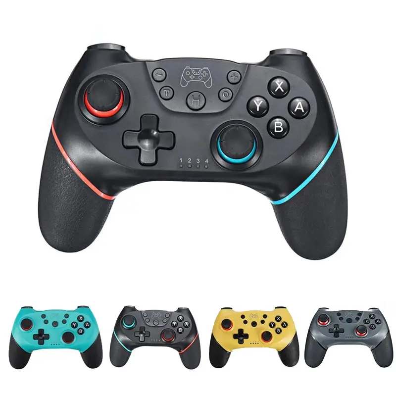 Wireless-Bluetooth Gamepad For Nintend Switch Pro NS-Switch Pro Game joystick Controller For Switch Console with 6-Axis Handle
Wireless-Bluetooth Gamepad For Nintend Switch Pro NS-Switch Pro Game joystick Controller For Switch Console with 6-Axis Handle