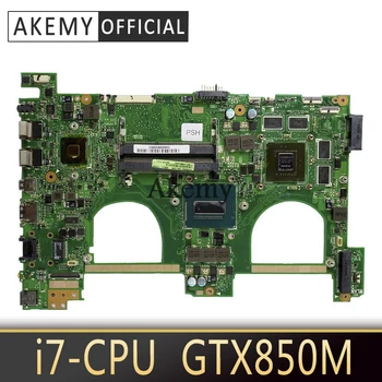 Akemy N550JK Laptop motherboard for ASUS N550JK N550JV Q550JV Q550J G550JK N550J Test original mainboard I7 CPU GTX850M
Akemy N550JK Laptop motherboard for ASUS N550JK N550JV Q550JV Q550J G550JK N550J Test original mainboard I7 CPU GTX850M
