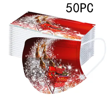 50pc Christmas Print Masks for Protection Face Mask Disposable Earloop Mascarillas de Protection Face masks Ear Loop Face Mask#
50pc Christmas Print Masks for Protection Face Mask Disposable Earloop Mascarillas de Protection Face masks Ear Loop Face Mask#
