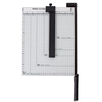 Cutter Safe Photo Practical Sharp Blade Paper Trimmer Easy Operate Home Steel Accurate A4 Ruler Portable Office
Cutter Safe Photo Practical Sharp Blade Paper Trimmer Easy Operate Home Steel Accurate A4 Ruler Portable Office