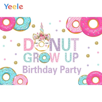 Yeele Donut Grow Up Baby Birthday Photocall Sweet Party Photography Background Customized Backdrop for Children Photo Studio
Yeele Donut Grow Up Baby Birthday Photocall Sweet Party Photography Background Customized Backdrop for Children Photo Studio