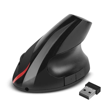 HOT-2.4G Wireless Vertical Ergonomic Optical Mouse Computer Mouse 5 Buttons for Laptop, Desktop, PC,
HOT-2.4G Wireless Vertical Ergonomic Optical Mouse Computer Mouse 5 Buttons for Laptop, Desktop, PC,
