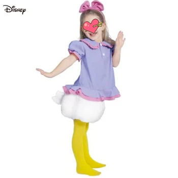 Disney Childs Awesome Donald Duck Daisy Costume Cute Girls Cosplay Children Performance Clothing Kids Halloween Party Costume
Disney Childs Awesome Donald Duck Daisy Costume Cute Girls Cosplay Children Performance Clothing Kids Halloween Party Costume