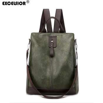 EXCELSIOR 2020 New Backpack Women's Bag Fashion Leisure Student Travel Bag Retro Multi-functional Anti-theft Female Backpack
EXCELSIOR 2020 New Backpack Women's Bag Fashion Leisure Student Travel Bag Retro Multi-functional Anti-theft Female Backpack