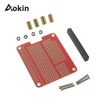 Diy Prototype Hat Shield Extension Board Gpio Board With Screws For Raspberry Pi 3/2 Model B+ Plus
Diy Prototype Hat Shield Extension Board Gpio Board With Screws For Raspberry Pi 3/2 Model B+ Plus