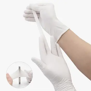 200pcs Home Cleaning Disposable Nitrile Gloves Food Grade Gloves Natural Rubber Multipurpose Gloves Cleaning Tool Thin (White)
200pcs Home Cleaning Disposable Nitrile Gloves Food Grade Gloves Natural Rubber Multipurpose Gloves Cleaning Tool Thin (White)
