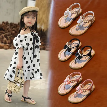 2020 Children Summer Girls' Sandals Infant Kids Baby String Bead Bordered Boeknot Pearl Crystal Princess Shoes for 0-7Years kids
2020 Children Summer Girls' Sandals Infant Kids Baby String Bead Bordered Boeknot Pearl Crystal Princess Shoes for 0-7Years kids
