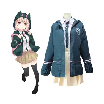High Quality Super DanganRonpa 2 Chiaki Nanami Cosplay Costumes Jacket Shirt Skirt Custom For Women
High Quality Super DanganRonpa 2 Chiaki Nanami Cosplay Costumes Jacket Shirt Skirt Custom For Women