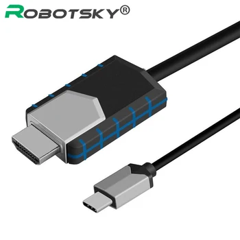 1080P 4K Type C Male to HDMI Male Adapter Converter USB C to HDMI Cable Adapter For MacBook FOR Samsung S9 10 ROR Huawei Mate 10
1080P 4K Type C Male to HDMI Male Adapter Converter USB C to HDMI Cable Adapter For MacBook FOR Samsung S9 10 ROR Huawei Mate 10