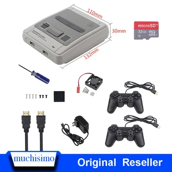 Retroflag SUPERPi CASE-J Safe Shutdown Restart Case + 2 Gamepad + 32GB SD Card + HDMI + 3A Power Adapter for Raspberry Pi 3 B+
Retroflag SUPERPi CASE-J Safe Shutdown Restart Case + 2 Gamepad + 32GB SD Card + HDMI + 3A Power Adapter for Raspberry Pi 3 B+