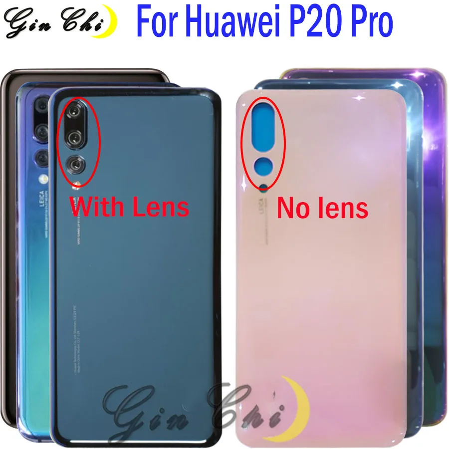 Крышка батарейного отсека для Huawei P20 Pro задняя крышка P20Pro запасные части чехол с