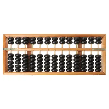 Portable Chinese 13 Digits Column Abacus Arithmetic Soroban Calculating Counting Math Learning Tool for Children
Portable Chinese 13 Digits Column Abacus Arithmetic Soroban Calculating Counting Math Learning Tool for Children