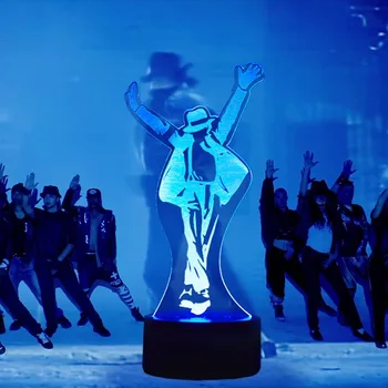 Singer Michael Jackson Figure Led 3d Lamp Table Night Lightd for Child Baby Gift Home Decorative Lamp Bedroom Lamp Xmas Toys 
Singer Michael Jackson Figure Led 3d Lamp Table Night Lightd for Child Baby Gift Home Decorative Lamp Bedroom Lamp Xmas Toys