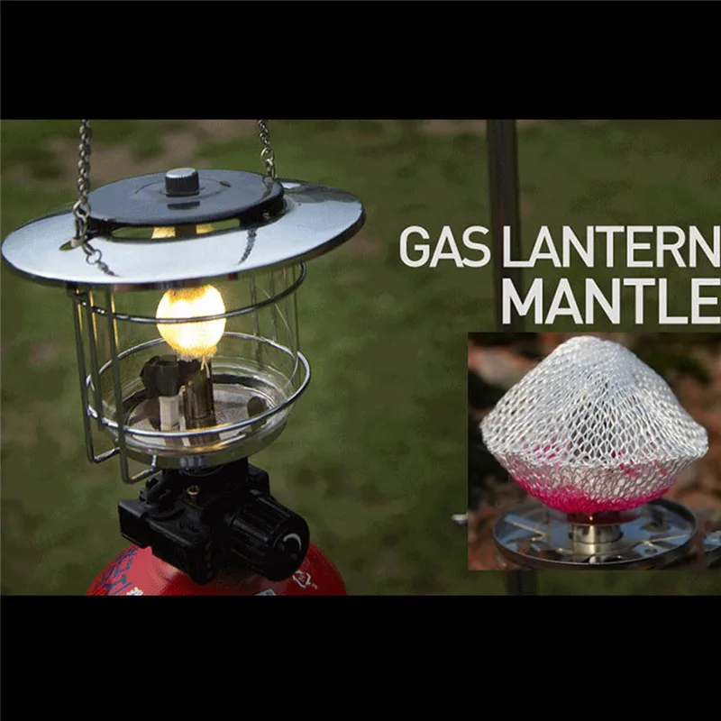 10 шт. газовая лампа Mantles Открытый Кемпинг подвесной см пропан газовый фонарь с